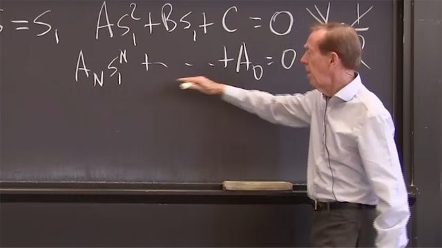 Resonance occurs when the natural frequency matches the forcing frequency — equal exponents from inside and outside.