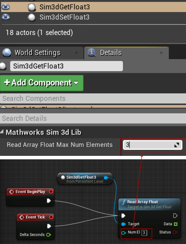 Unreal Editor blueprint connections