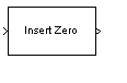 Insert Zero block