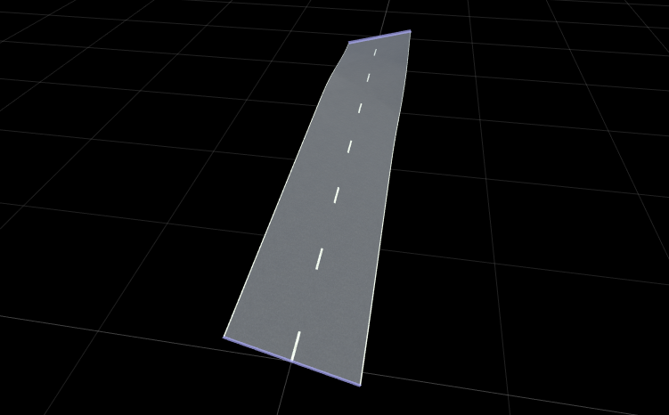 RoadRunner scene canvas showing the modification of an existing node
