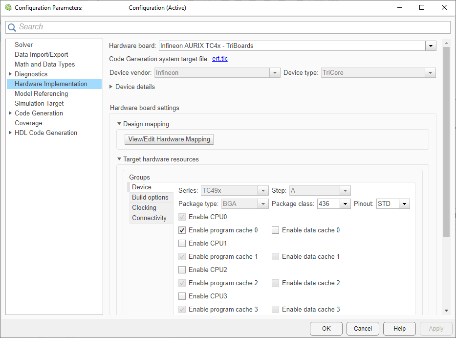 Configuration Parameters