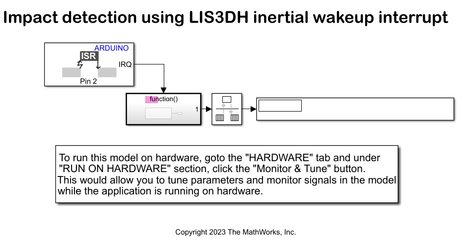Impact Detection Using LIS3DH Inertial Wakeup Interrupt