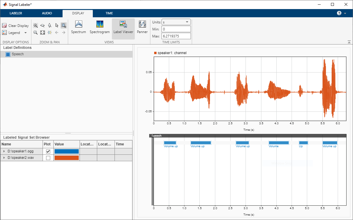 Import Audacity Labels to Signal Labeler