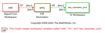 FIR Decimation Using Multirate Frame-Based Processing