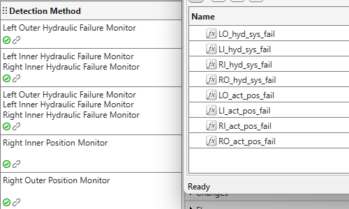 Verify Fault Detection Logic in Aircraft Elevator Control System
