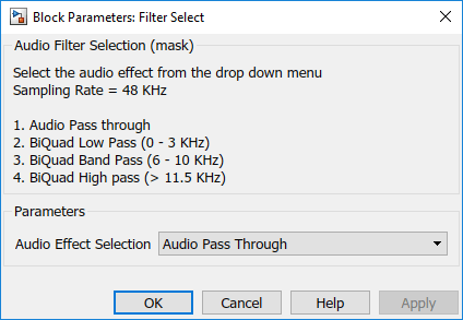 Running an Audio Filter on Live Audio Input Using a Zynq Board