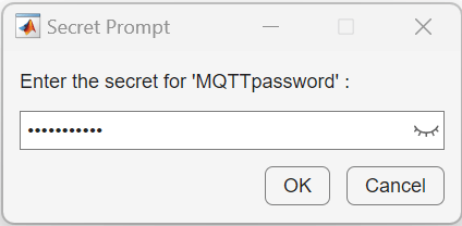 Secret Prompt to enter password