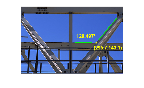 Measuring Angle of Intersection