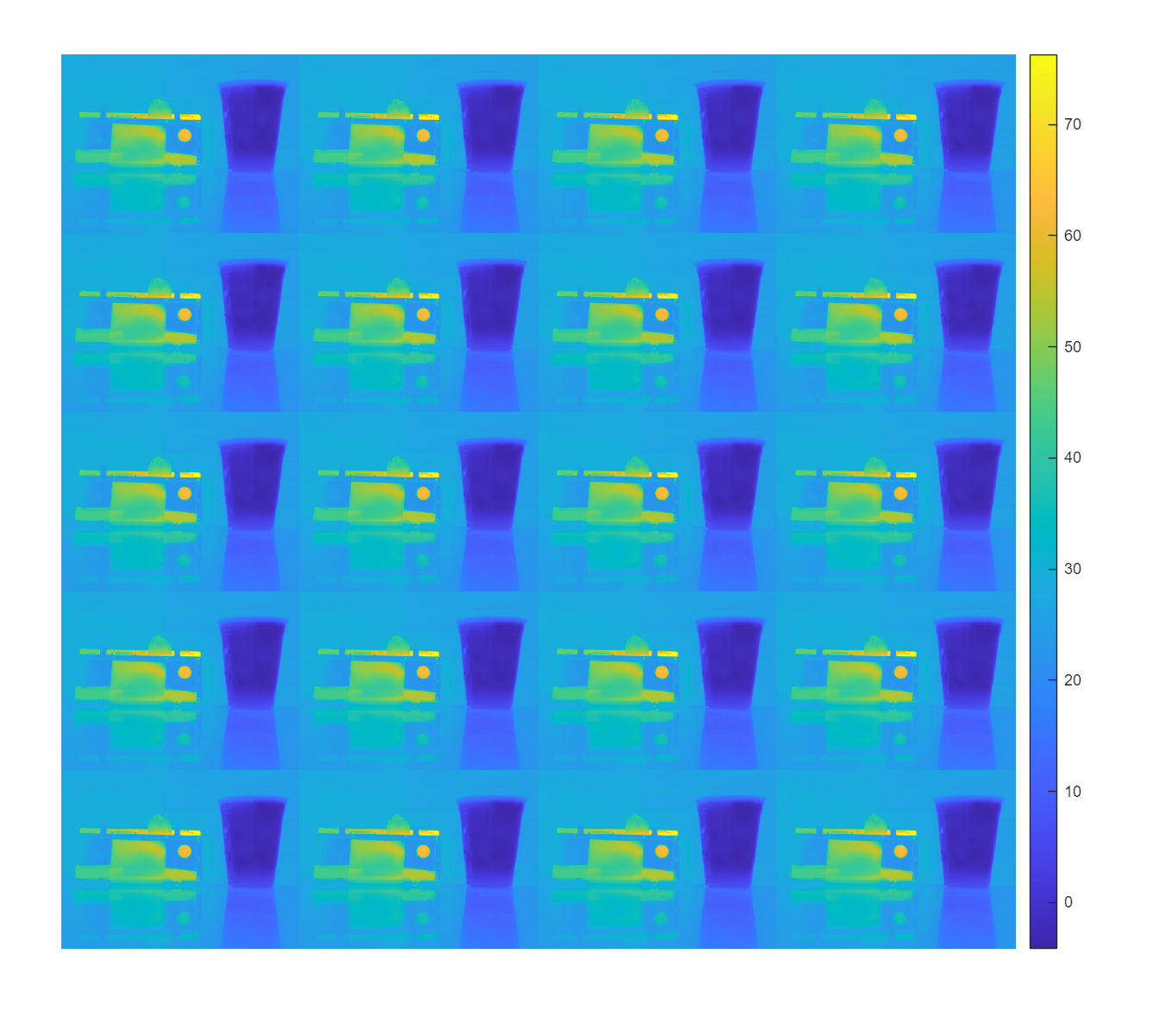 Figure contains an axes object. The hidden axes object contains an object of type image.