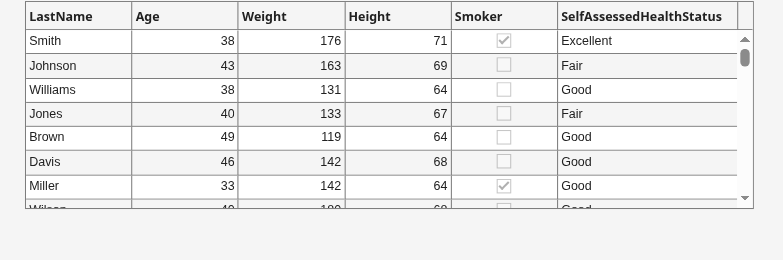 Figure contains an object of type uitable.