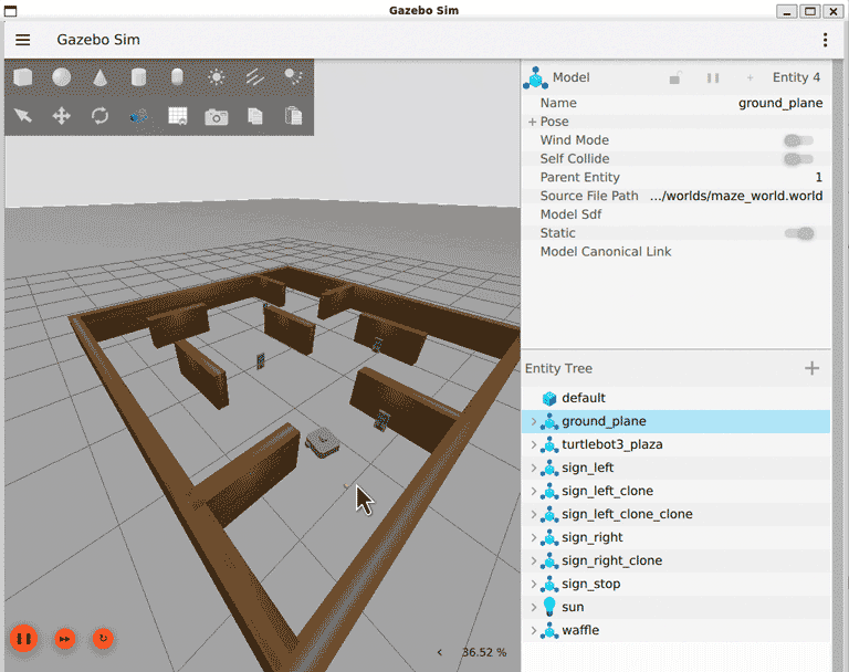Generate and Deploy ROS 2 Component Nodes for Sign Following Robot Using Simulink