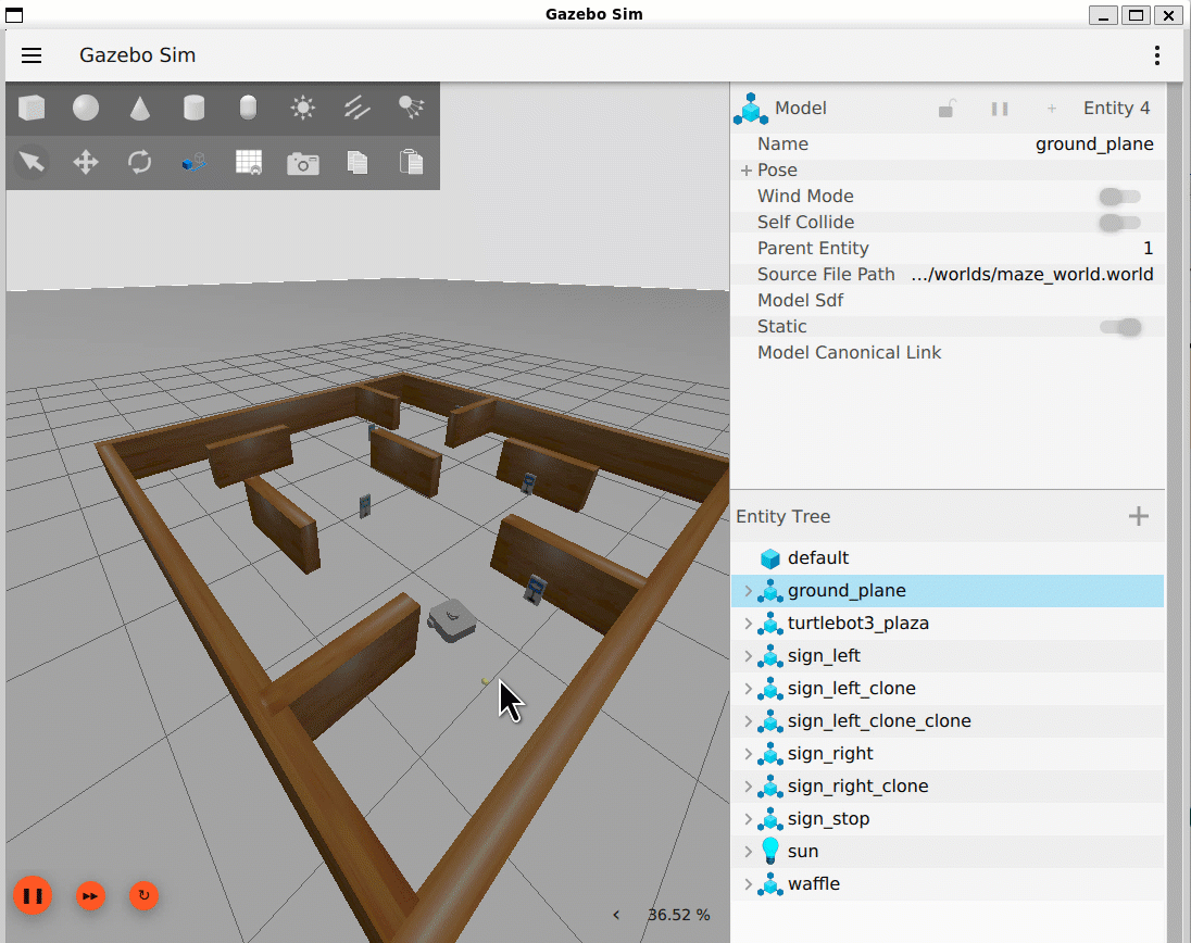 Generate and Deploy ROS 2 Component Nodes for Sign Following Robot Using Simulink