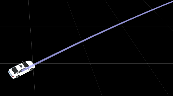 Trajectory exported to RoadRunner.