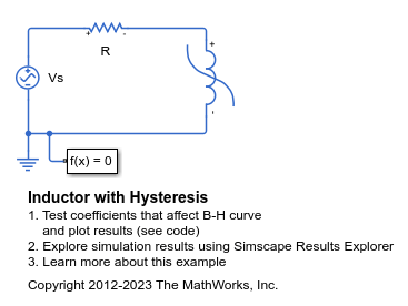 Inductor with Hysteresis