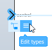 Edit types button for control port