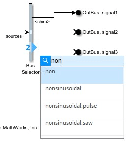 Menu that provides input elements with optional filtering