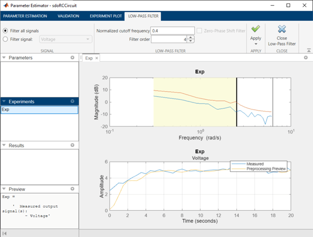 Importing and Preprocessing Experiment Data (GUI)