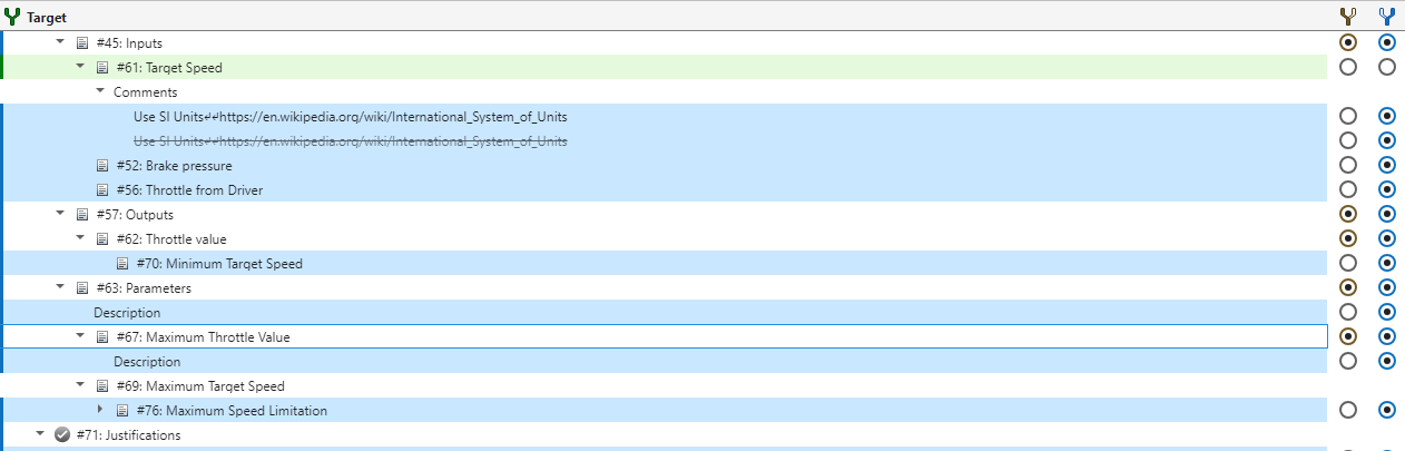 Compare and Merge Requirement Sets Using Comparison Tool