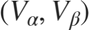 $({V_\alpha },{V_\beta })$