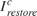 $I^c_{restore}$