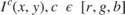 $I^c(x,y), c\ \epsilon\ [r,g,b]$