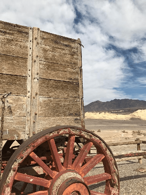Color image of a wagon