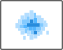 Binned scatter plot