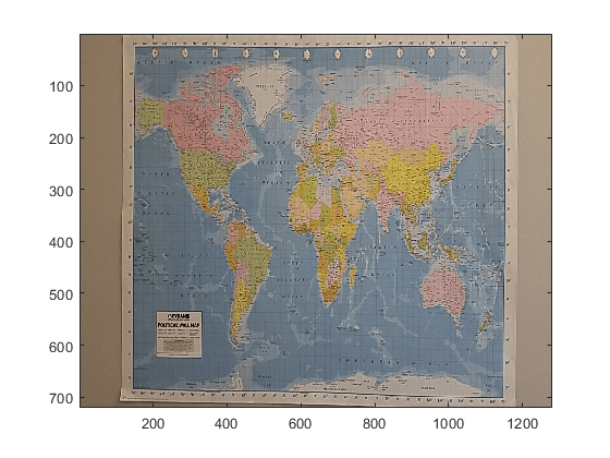 Image of world map
