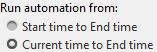 Run automation from current frame to end configuration
