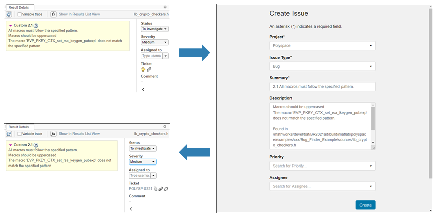 Workflow for creating JIRA ticket