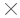 cross button
