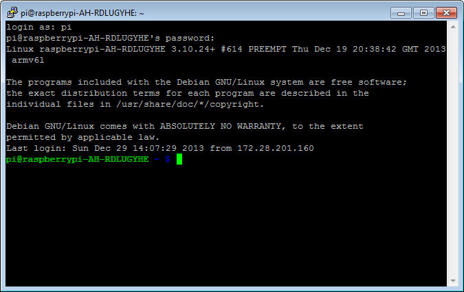 Login to Openshell