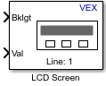 LCD Screen block