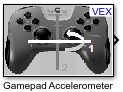 Gamepad Accelerometer block