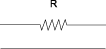 Two-port series R network