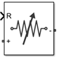 Variable Resistor block icon with Simulate noise is set to off.