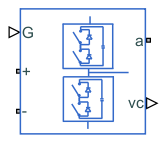 Modular Multilevel Converter Leg block