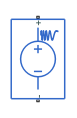 Programmable Voltage Source block icon