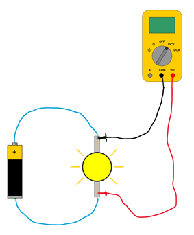 Sensor connected in parallel