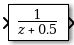 Discrete Transfer Fcn block