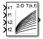 Interpolation Using Prelookup block