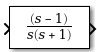 Zero-Pole block