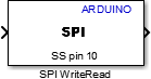 SPI WriteRead block