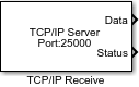 TCP/IP Receive block