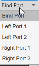 bind port