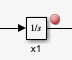 The enabled breakpoint on the signal x1.