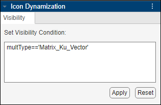 visibility condition set to multType==Matrix_Ku_Vector