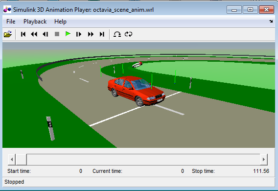 Simulink 3D Animation Player app