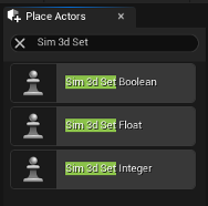 Image of Unreal Engine options