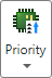 Use the Priority button to build and run the real-time application.